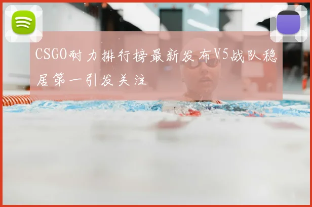 CSGO耐力排行榜最新发布V5战队稳居第一引发关注