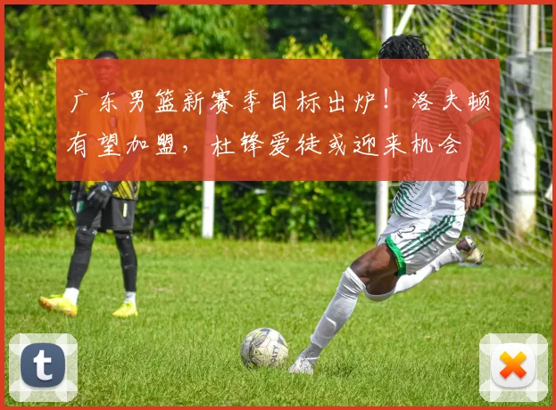 广东男篮新赛季目标出炉!洛夫顿有望加盟,杜锋爱徒或迎来机会