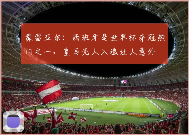 蒙雷亚尔：西班牙是世界杯夺冠热门之一，皇马无人入选让人意外